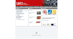 Desktop Screenshot of gavex.pt